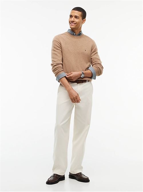 lambswool crew neck TOMMY HILFIGER | MW0MW36535RFG